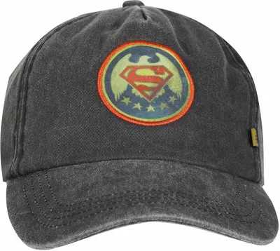 Image de Superman - Casquette de baseball HE1411 (taille unique) (Gris)