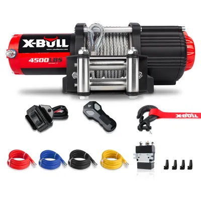 Produktbild von Wyciągarka elektryczna 12V do Quada 4500 lbs X-Bull Winch uciąg 2041 kg ATV UTV wciągarka pług Off-Road