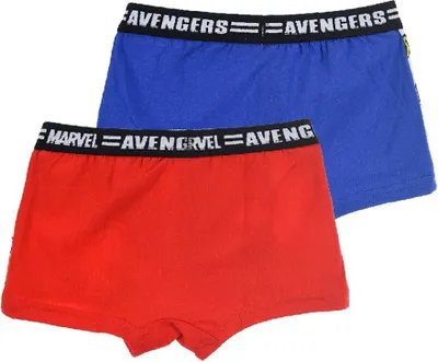 Produktbild von Avengers Jungen Boxershort Unterwäsche Unterhose 2er Set   , Größe:92-98
