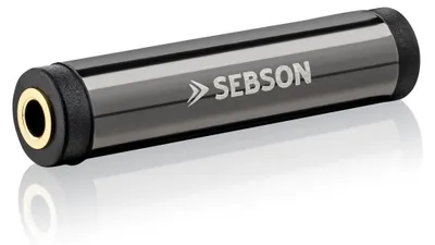 Produktbild von AUX Kupplung Verbinder weiblich 3,5mm Buchse - Audio Klinke Stereo SEBSON