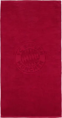 Produktbild von FC Bayern München Badetuch rot 180 x 90 cm