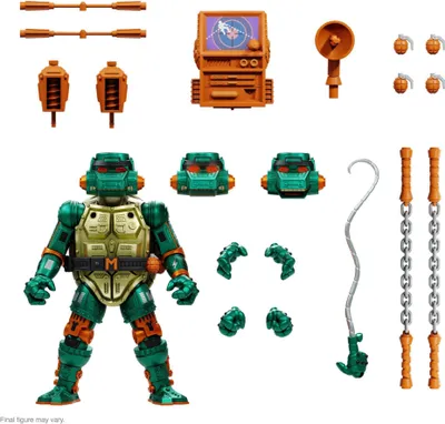 Obrázok produktu pre Figurka Akcji ULTIMATES! Wojownik Metalhead Michelangelo 18 cm od NECA
