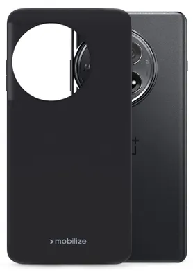 Immagine prodotto di Mobilize Rubber Gelly Custodia per OnePlus 12 - TPU Matt Black Nero