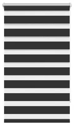 Image de Store zébré 70 x 120 cm Noir