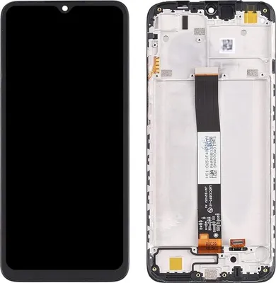 Produktbild von Original LCD Display für Xiaomi Redmi 9A 9C 9AT 10A IPS Rahmen Schwarz