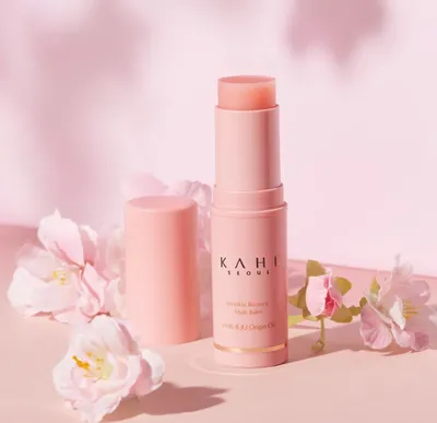 Produktbild von Kahi Wrinkle Bounce Multi Balm Stick 9g – Feuchtigkeit, Anti-Aging & Glow | Ideal für Gesicht, Lippen & Haare | Kompakt, vegan & leicht parfümiert –  Korea