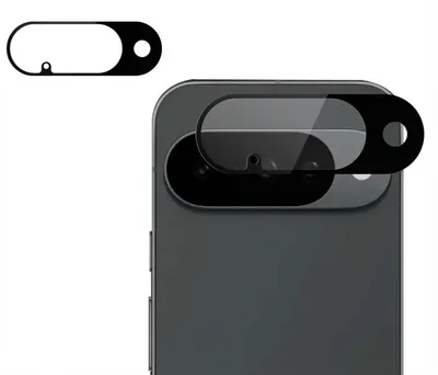 Obrázek produktu pro Ochranné sklo na fotoaparát, 2 kusy, pro Google Pixel 10 – černá barva