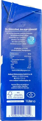 Immagine prodotto di Weihenstephan 11342 Weihenstephan Milch 3,5 % 12x 1,0 l