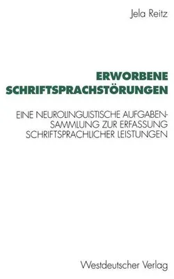 Immagine prodotto di Erworbene Schriftsprachstörungen