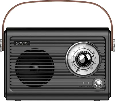 Produktbild von Savio RS-01 Radio Portable Analog Schwarz