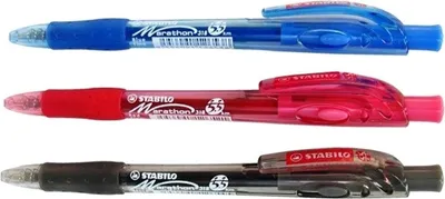 Image de Stylo à bille STABILO marathon rouge