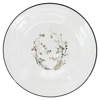 Image de Assiette creuse en porcelaine Nouveau Noël Nostalgie, 26cm