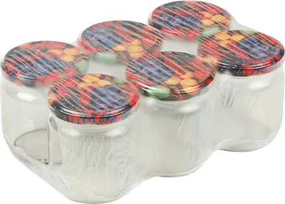 Produktbild von Einmachglas 540 ml, rund, 6er Set