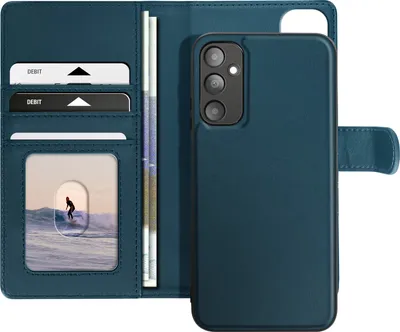 Image de Mayaxess, étui pour Samsung Galaxy A05S avec coque détachable, bleu