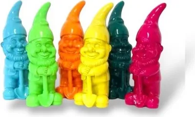 Produktbild von Zwerg mit Spaten - aus Kunstharz