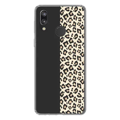 Produktbild von MuchoWow® Handyhülle Schutzhülle Hülle für Huawei P20 Lite (2020) Tiere - Muster - Panther Silikon Softcase Handy Hülle - Kartenhalter