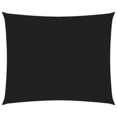 Produktbild von The Living Store Sonnensegel Oxford-Gewebe Rechteckig 3x4 m Schwarz