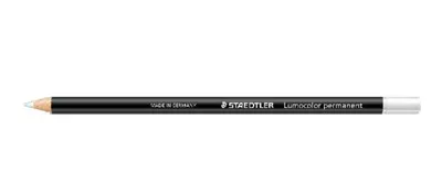 Zdjęcie produktu dla Marker suchościeralny STAEDTLER permanentny biały 12 szt