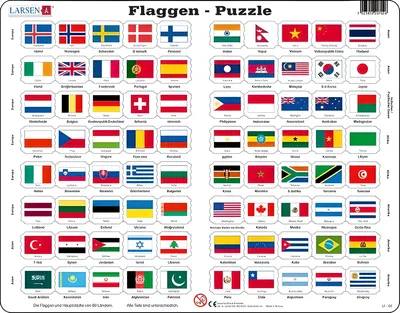 Image de Puzzle : Drapeaux (PUZ)