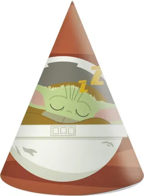 Immagine prodotto di Tappi di carta 6pz Star Wars Yoda - Procos