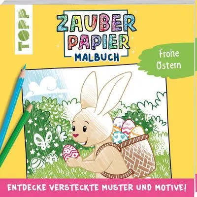 Produktbild von frech verlag ZAUBERPAPIER MALBUCH