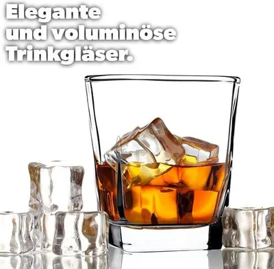 Produktbild von Wasserbecher / Cocktailbecher Set aus 12