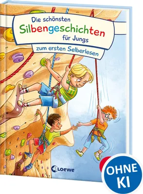 Produktbild von Die schönsten Silbengeschichten für Jungs zum ersten Selberlesen