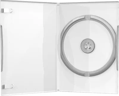 Produktbild von 10 DVD Hüllen / 14mm / glasklar transparent