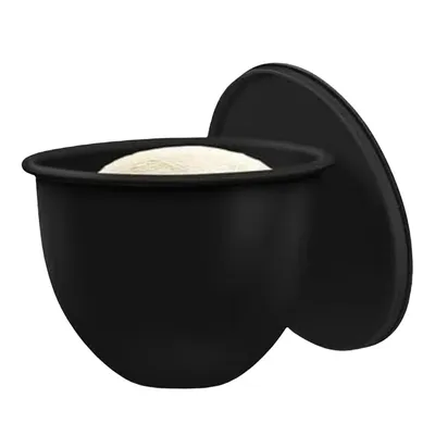Obrázek produktu pro Opakovaně použitelné silikonové mísy do mixéru, silikonová mísa s víkem, silikonové mísy do stolního mixéru – POSODINKA černá