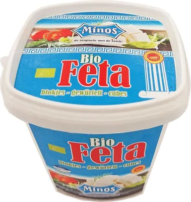 Obrázok produktu pre FETA SYR KOCKOVÝ 150 g - MINOS