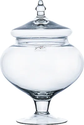 Produktbild von Sandra Rich GLASDOSE Schale „Tin“ 145-27-99 M. Dkl. 26,5x19cm