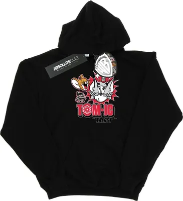 Obrázek produktu pro Tom And Jerry - pánská mikina s kapucí "Tomic Energy" BI19104 (S) (Black)