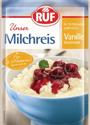 Produktbild von RUF Milchreis Vanille
