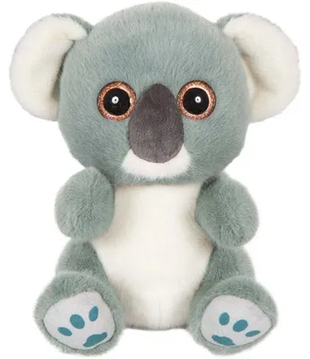 Obrázek produktu pro Plyšový koala JOJO Cutydoos, vodově zelený, 23 cm, měkký na dotek, 2 délky srsti