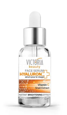 Immagine prodotto di Hyaluron + Brightening Facial Serum con acido ialuronico, vitamina C ed estratto di lumaca, 20 ml