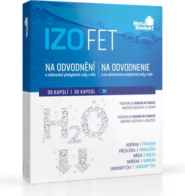 Obrázek produktu pro Naturprodukt Izofet na odvodnění 30cps