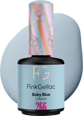 Produktbild von Pink Gellac - Shellac - Cremiges Finish - 266 Baby Blue - 15ml