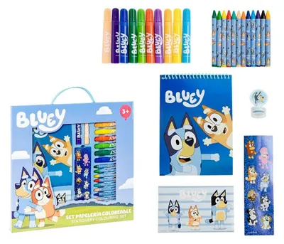 Obrázok produktu pre Sada na kreslenie a maľovanie s motívom Bluey