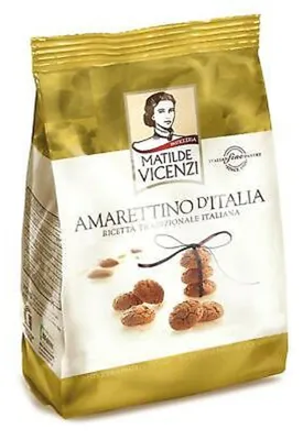 Zdjęcie produktu dla Vicenzi Amarettini - Makaroniki migdałowe twarde 100 gr.