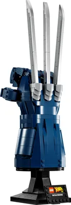 Produktbild von LEGO 76250 Marvel Wolverines Adamantium-Klaue, Set zum Nachbilden eines Handschuh-Modells basierend auf der TV-Serie X-Men ’97, Modellbausatz, Sammler-Geschenk für Männer, Frauen und Superhelden-Fans