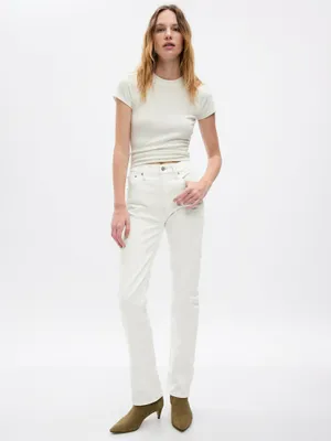 Produktbild von GAP Gerade Jeans mit hohem Bund im Stil der 90er 821866-00__27REG