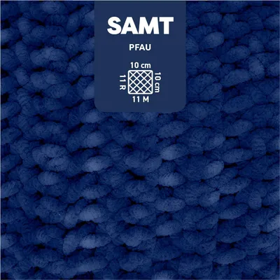 Produktbild von Famanu Chenillewolle für Häkeln und Stricken - Fluffy Wolle in XXL-Ball - 100 g - 100 m - Blau (Pfau) - Set von 5 Bällen