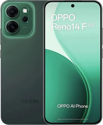 OPPO Reno 14F 8 + 256 GB 6.57 "5g leuchtendes grünes Tim  Oppo