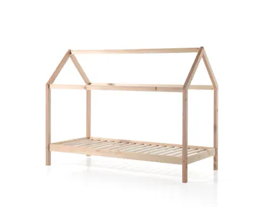 Produktbild von Hausbett Dallas 1 90x200 - Kieferholz