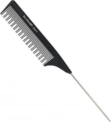 Produktbild von BLACKOMB Friseurkamm zum Toupieren der Haare, Metallspitze - CK217