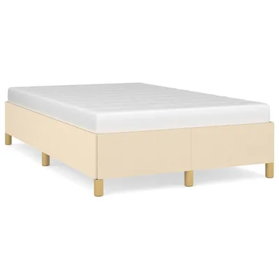 Zdjęcie produktu dla Rama Łóżka, Kremowa, 120X200 Cm, Obita Tkaniną Lumarko!