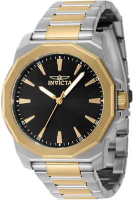 Produktbild von Invicta Speedway 46834 Herrenuhr - Quarzwerk - Edelstahl mit schwarzem Zifferblatt - 42 mm