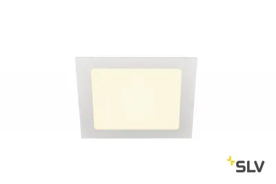 Produktbild von SLV 1003012 SENSER 18 LED Deckeneinbauleuchte eckig weiß