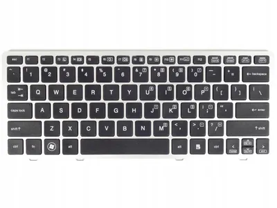 Produktbild von Tradebit Laptop-Tastatur für HP 2560 2570 2560P 2570P US QWERTY