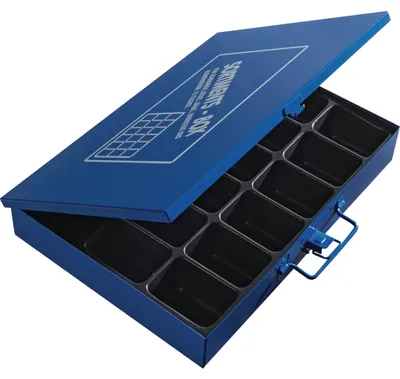 Produktbild von Sortimentskasten B 330 x T 240 x H 50 mm - 9897 BLAU